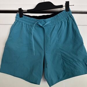 Lululemon Men's Teal athletic shorts linerless with 6 inch inseam